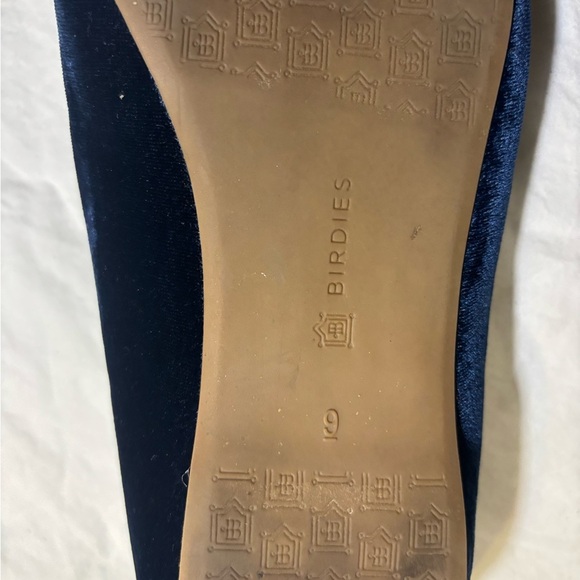 Birdies Midnight Blue Velvet Men's Loafers - Picture 4 of 6